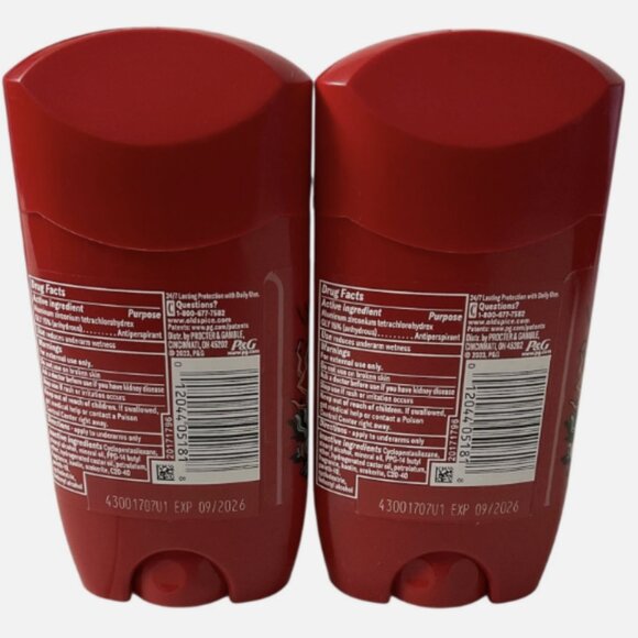 LOT (2) Old Spice Deodorant - SharkHammer Scent - 2.6oz - Exp 09/2026 - Picture 2 of 2